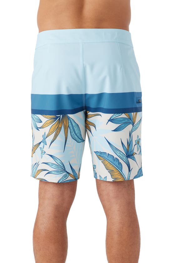 Shop O'neill Hyperfreak Heat Block Swim Trunks In Sky Blue