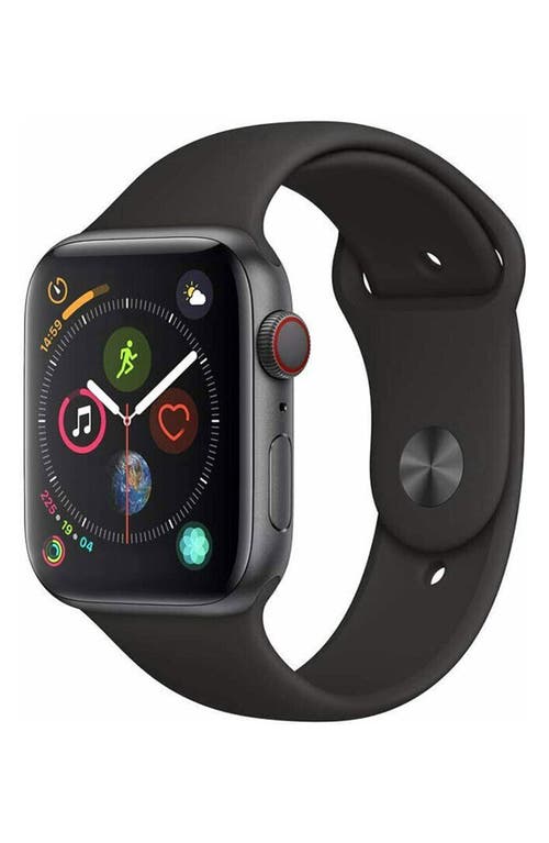 Shop Apple 44mm Series 5 Gps + Cellular  Watch® In Gray/black