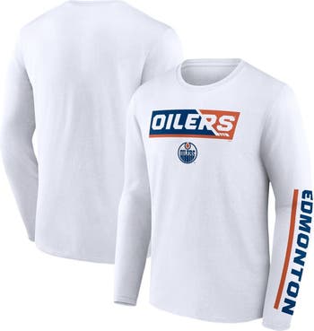 Men's Edmonton Oilers Fanatics Branded Orange Breakaway Home Jersey