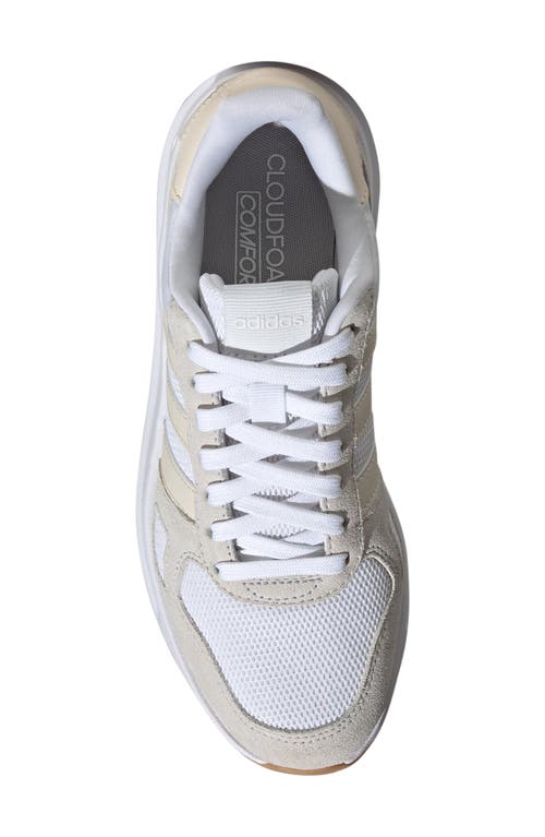Adidas Originals Adidas Run Falcon 5 Running Shoe In White/wonder/crystal