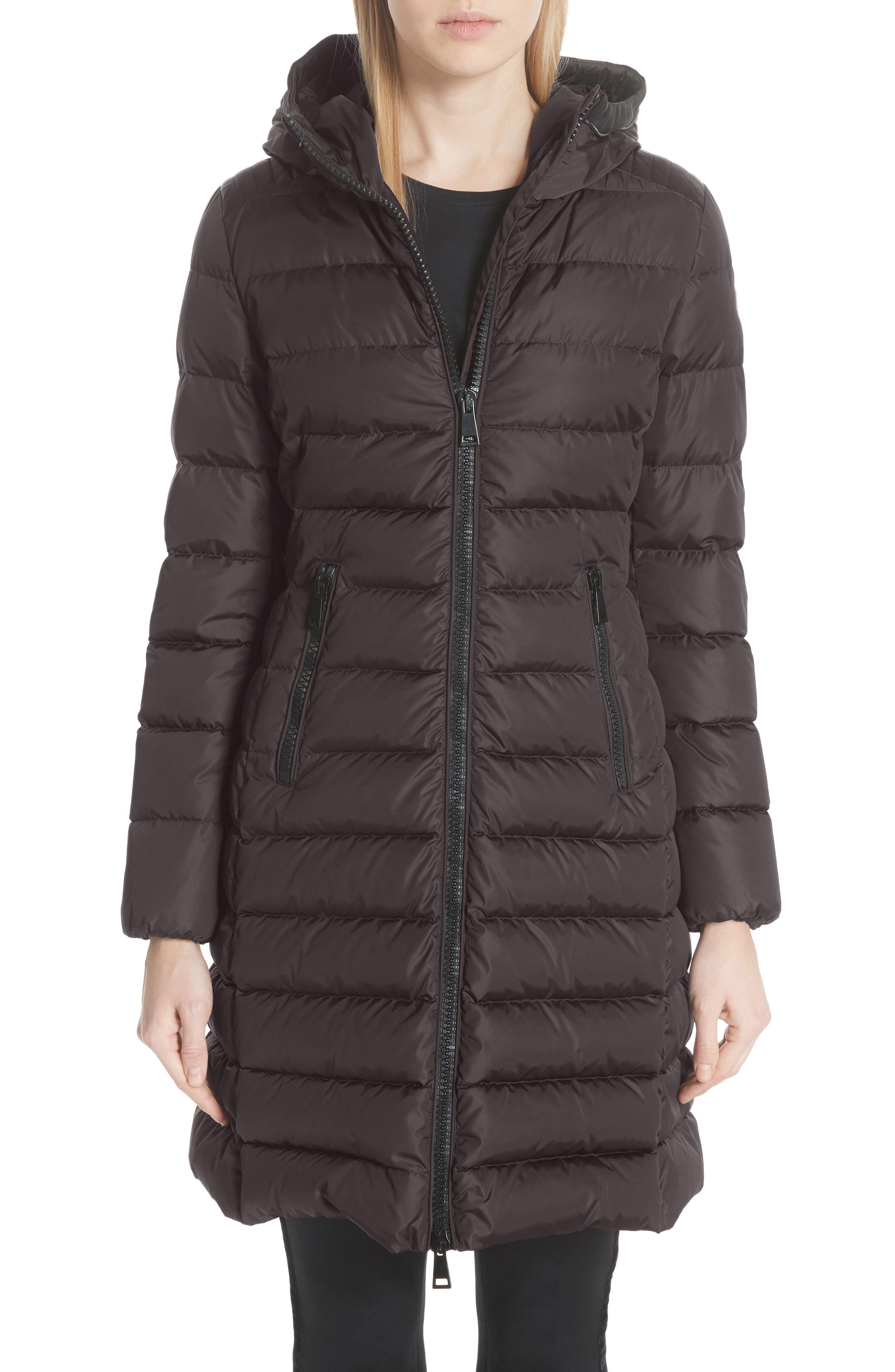 Moncler Taleve Hooded Quilted Down Coat 