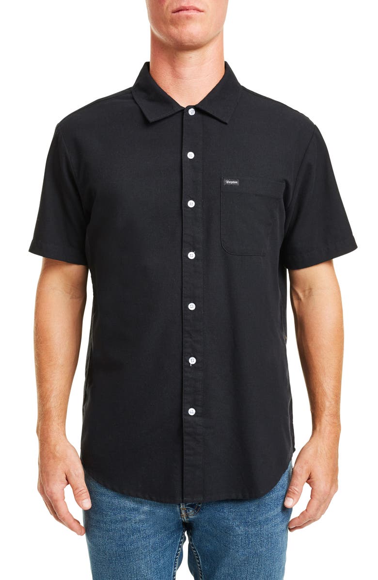 Brixton Charter Short Sleeve Button-Up Shirt | Nordstrom