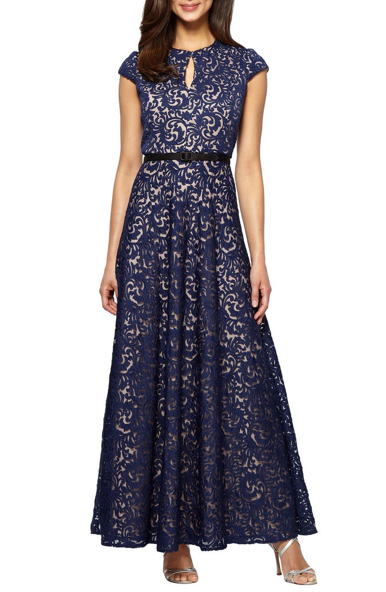 Alex Evenings Embroidered Gown (Regular & Petite) | Nordstrom