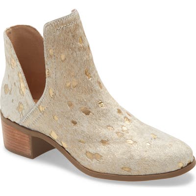 Matisse Pronto Split Shaft Bootie, Metallic