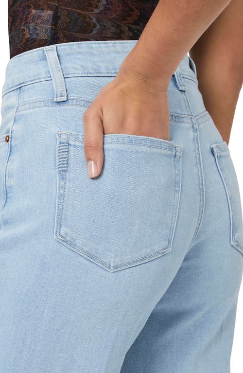 Paige Womens Fernanda Arellia Barrel-leg Denim Jeans In Martini