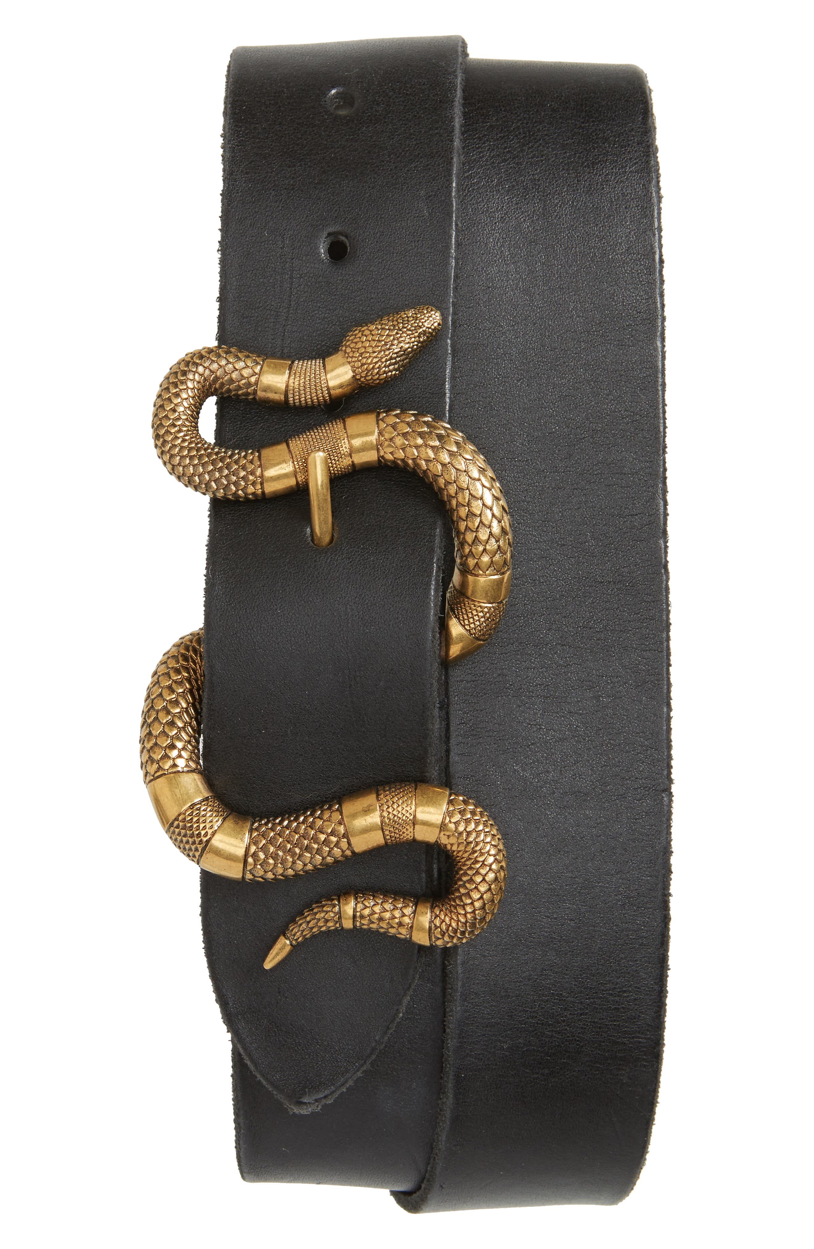 gucci womens snake belt