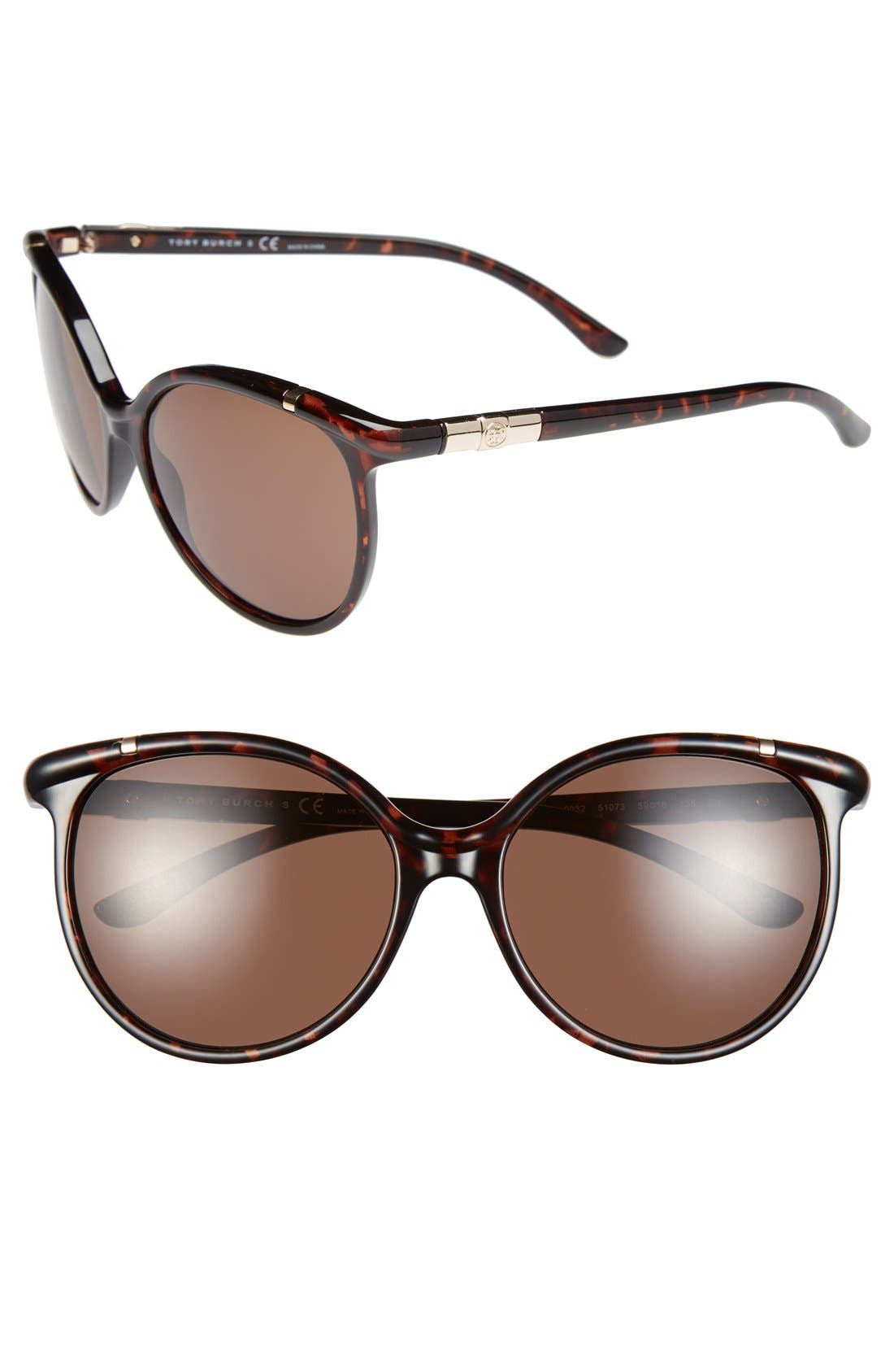 Tory Burch 59mm Cat Eye Sunglasses | Nordstrom