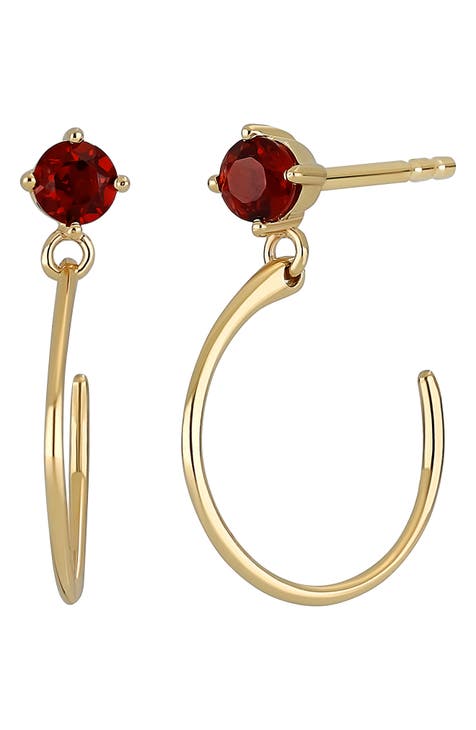 14K Gold Hoop Earrings (Nordstrom Exclusive)