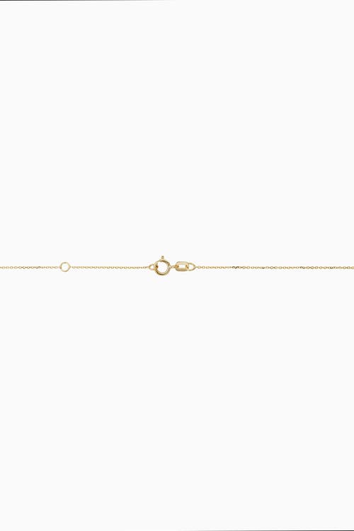 Shop Oradina 14k Yellow Gold Lexington Lock Pendant Necklace