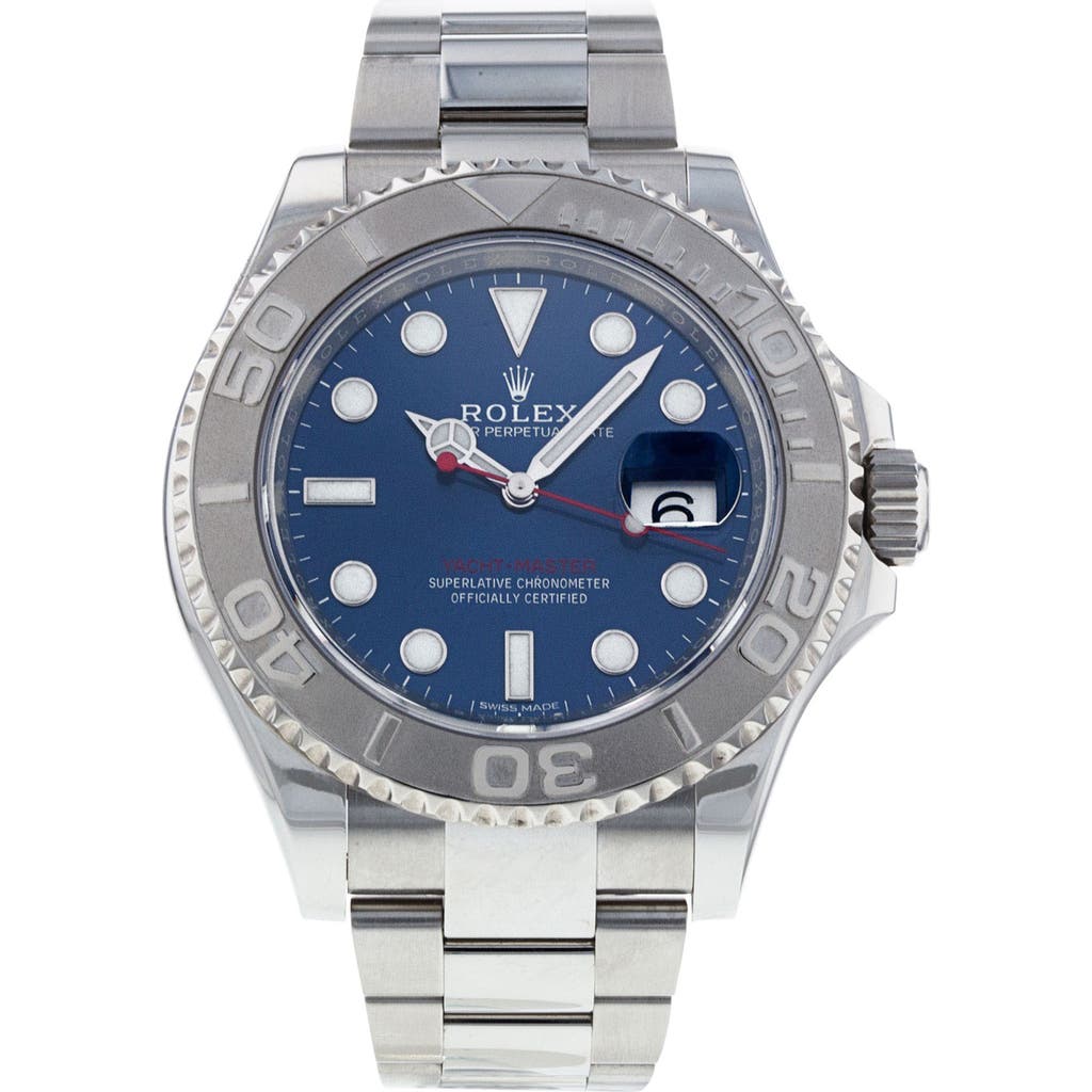Watchfinder & Co. Rolex  Yacht-master Automatic Bracelet Watch, 40mm In Metallic
