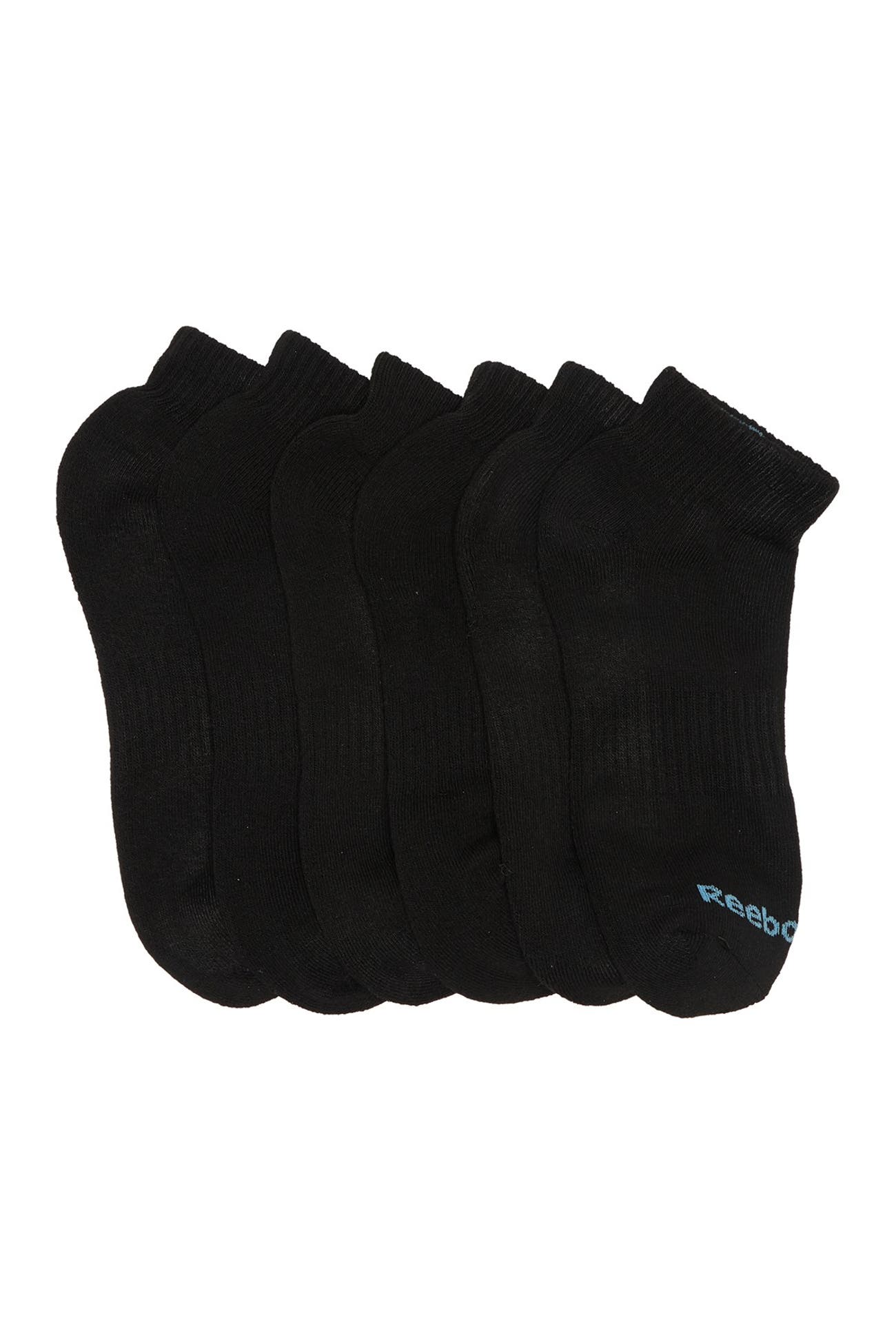 Reebok Quarter Basic Socks Pack of 6 Nordstrom Rack