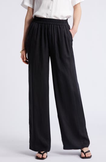 Drapey wide leg pants best sale