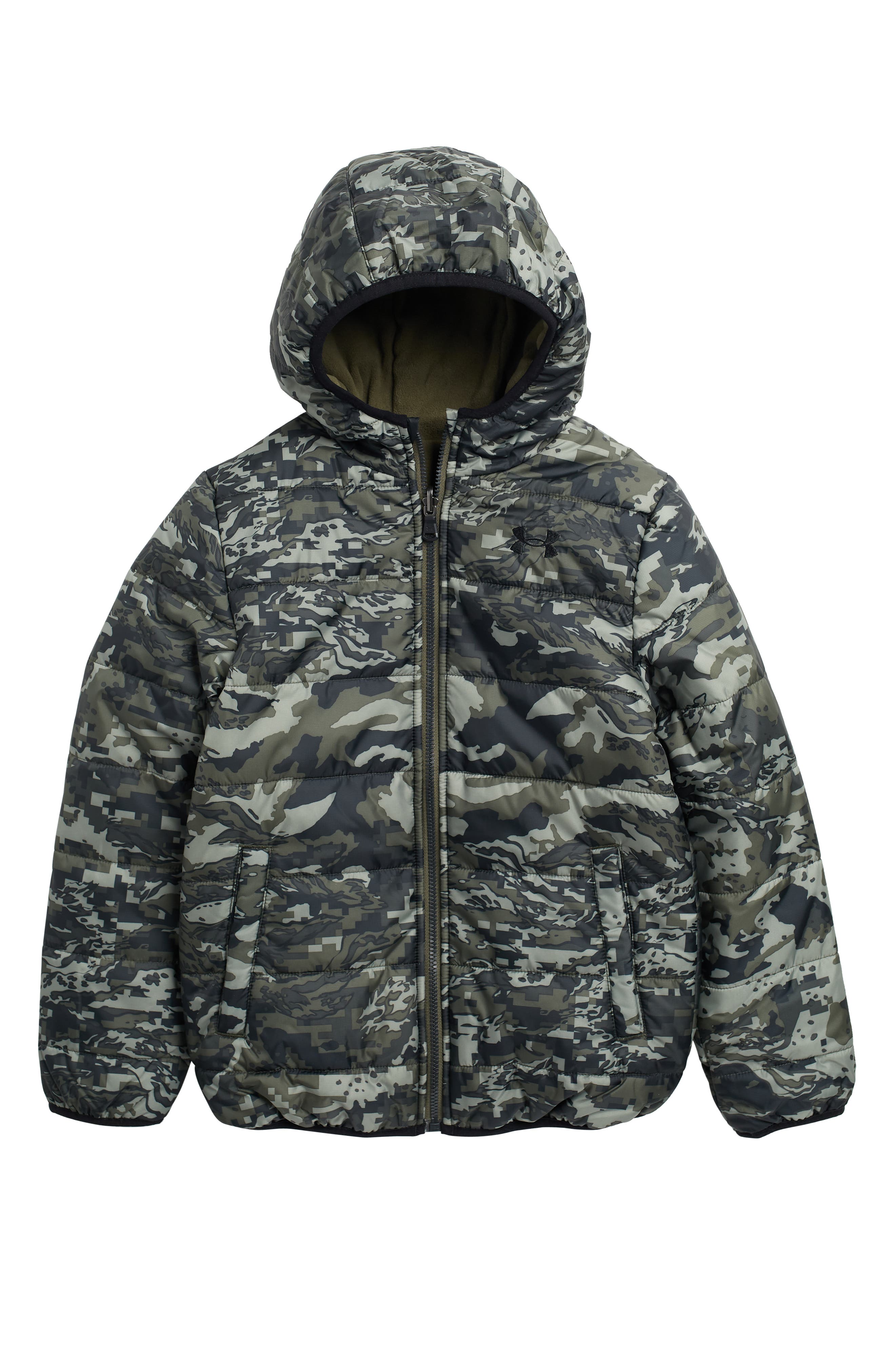 under armour camo puffer jacket