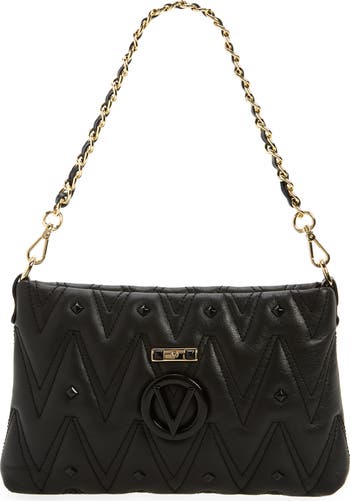 VALENTINO BY MARIO VALENTINO Vanille Diamond Quilted Leather Shoulder ...