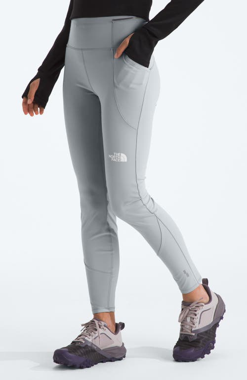 Shop The North Face Warm Pro Pocket Leggings In High Rise Grey