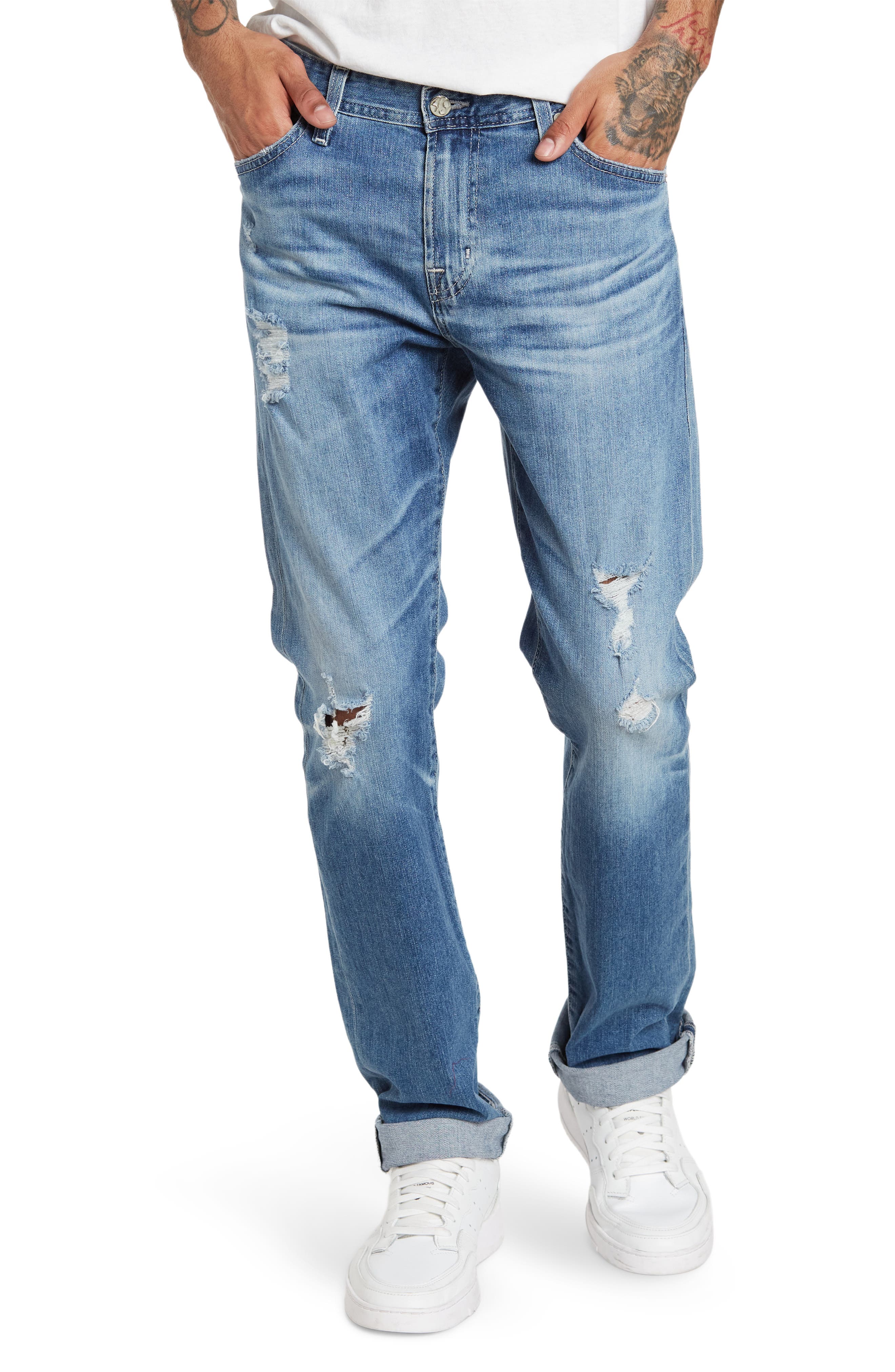 the everett slim straight jeans