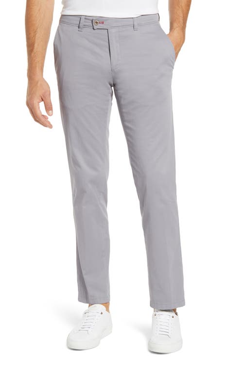Brax Evans Flat Front Chinos in Stone
