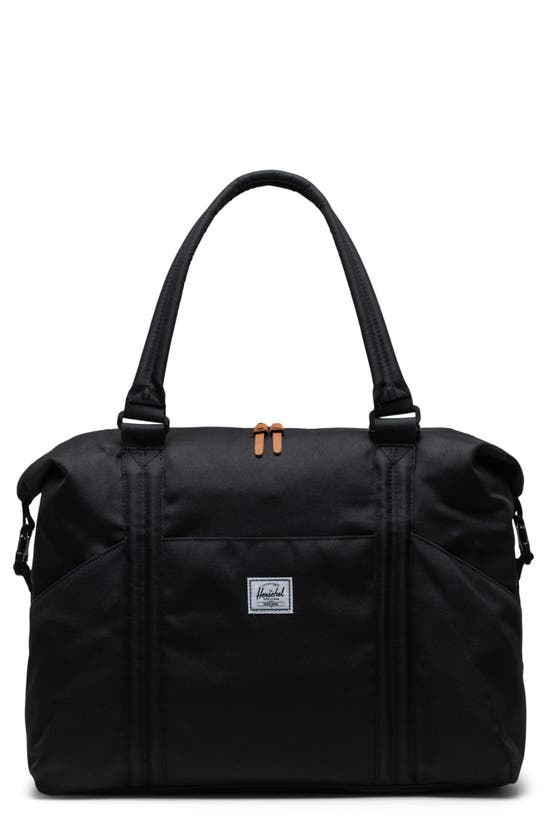 Shop Herschel Supply Co Strand 24-liter Duffle Diaper Bag In Black