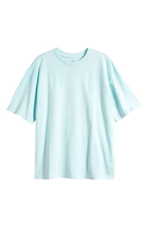 Shop Treasure & Bond Kids' Washed Relaxed T-shirt In Blue Clearwater Wash