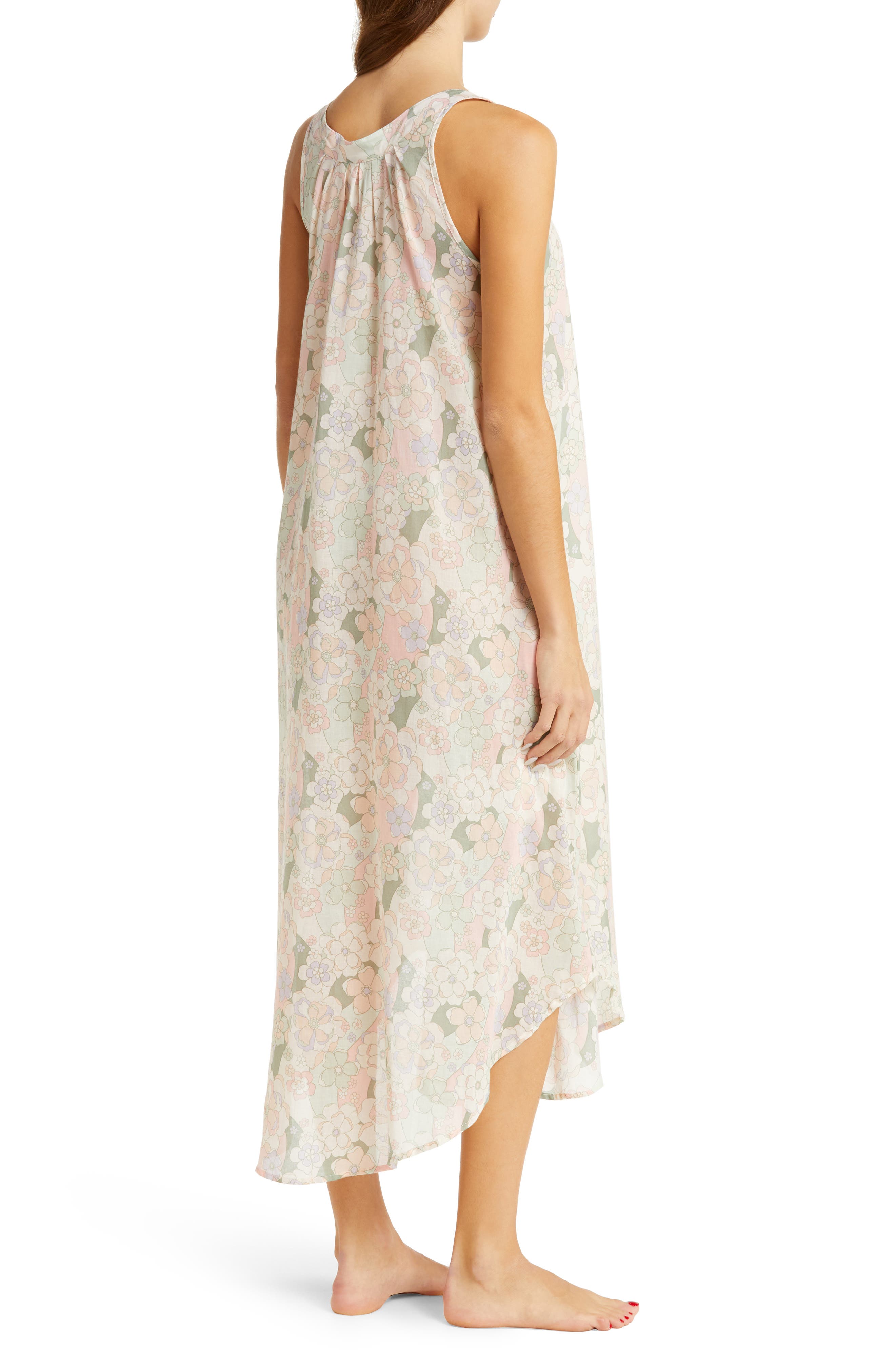 Papinelle Phoebe Floral Print Cotton Voile Nightgown Nordstrom