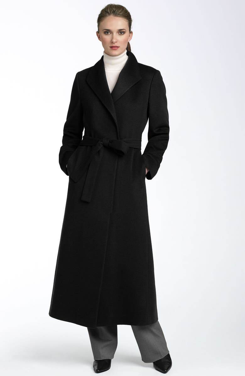 Fleurette Long Cashmere Wrap Coat | Nordstrom