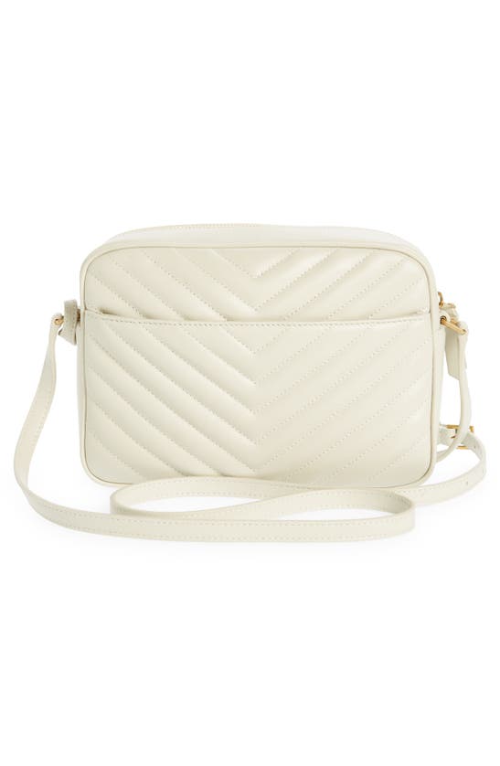 Saint Laurent Lou Medium Ysl Quilted Camera Crossbody Bag With Pocket