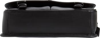 Coach Mens League Messenger Bag in Smooth Leather, Black