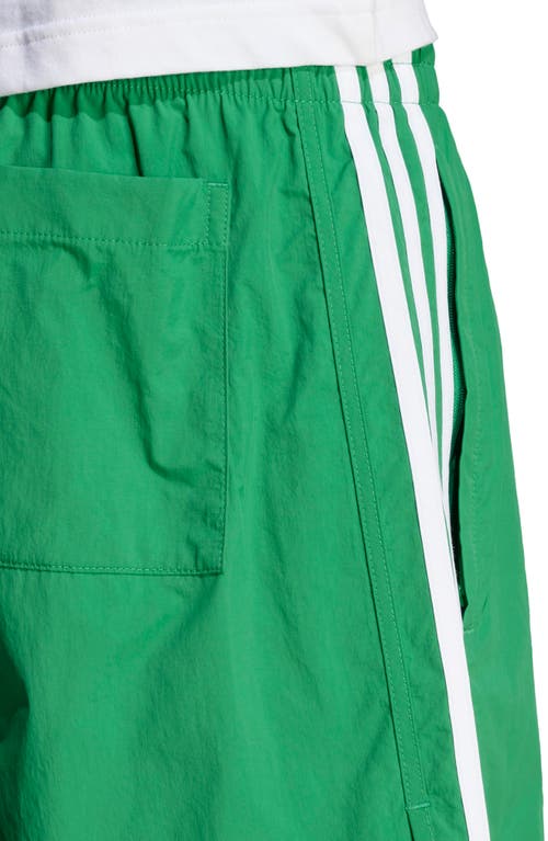 Shop Adidas Originals Adicolor Classics Recycled Nylon Sprinter Shorts In Green