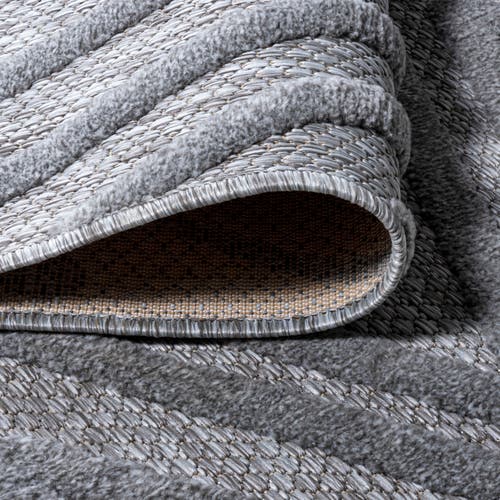 Jonathan Y Balansat Moroccan Diamond Indoor/outdoor Area Rug In Light Gray