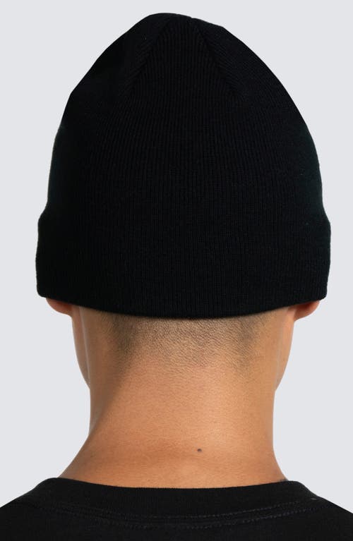 Shop Pleasures Performance Skully Beanie In Black