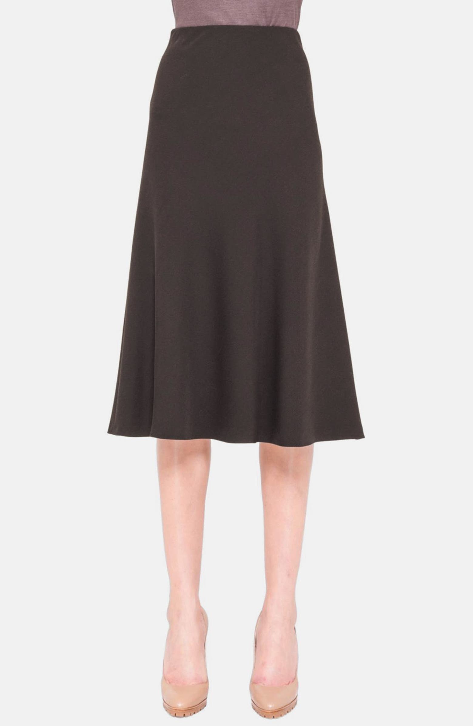 Akris Long A-Line Wool Skirt | Nordstrom