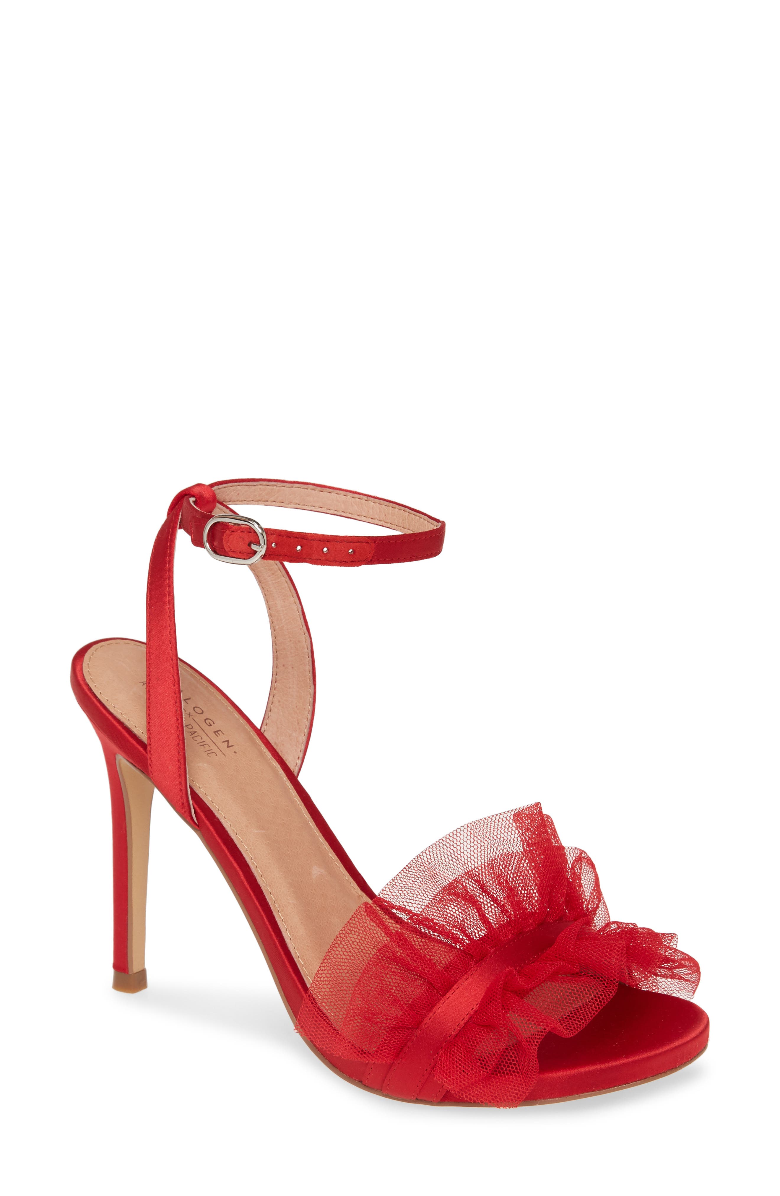 nordstrom rack red sandals