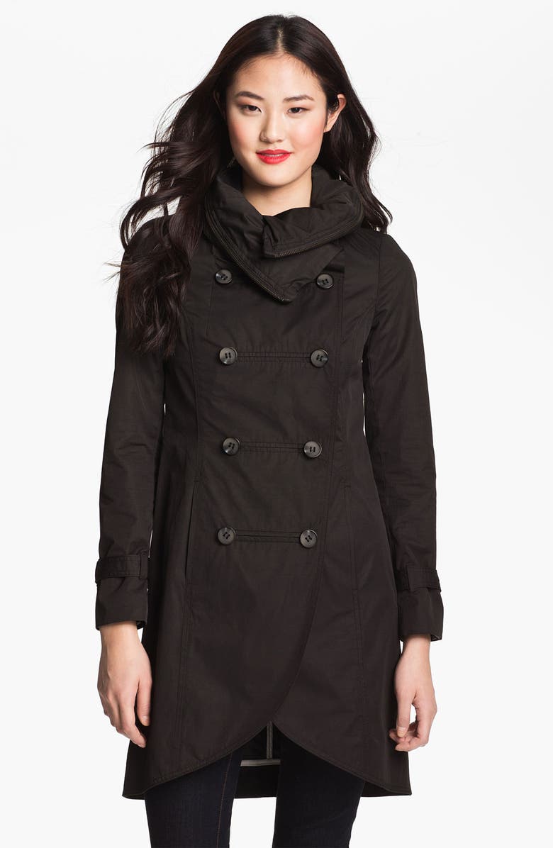 Mackage Double Breasted Military Trench Coat | Nordstrom