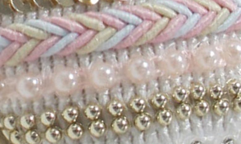 Shop Jellypop Kids' Greer Espadrille Wedge Sandal In Blush / Multi