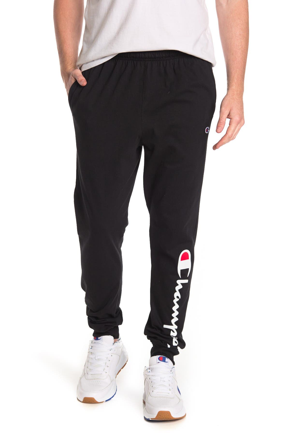 champion classic jersey joggers