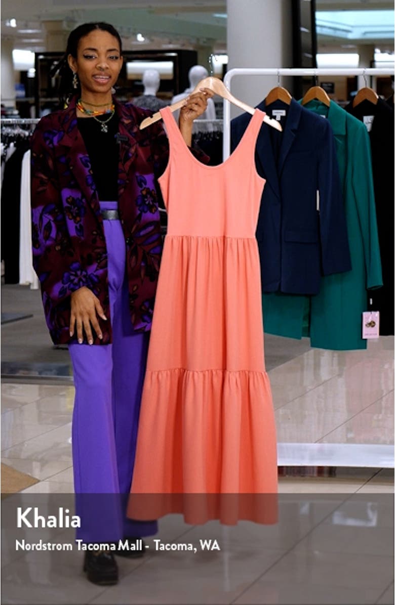 Nordstrom Mixed Media Tank Maxi Dress Nordstrom