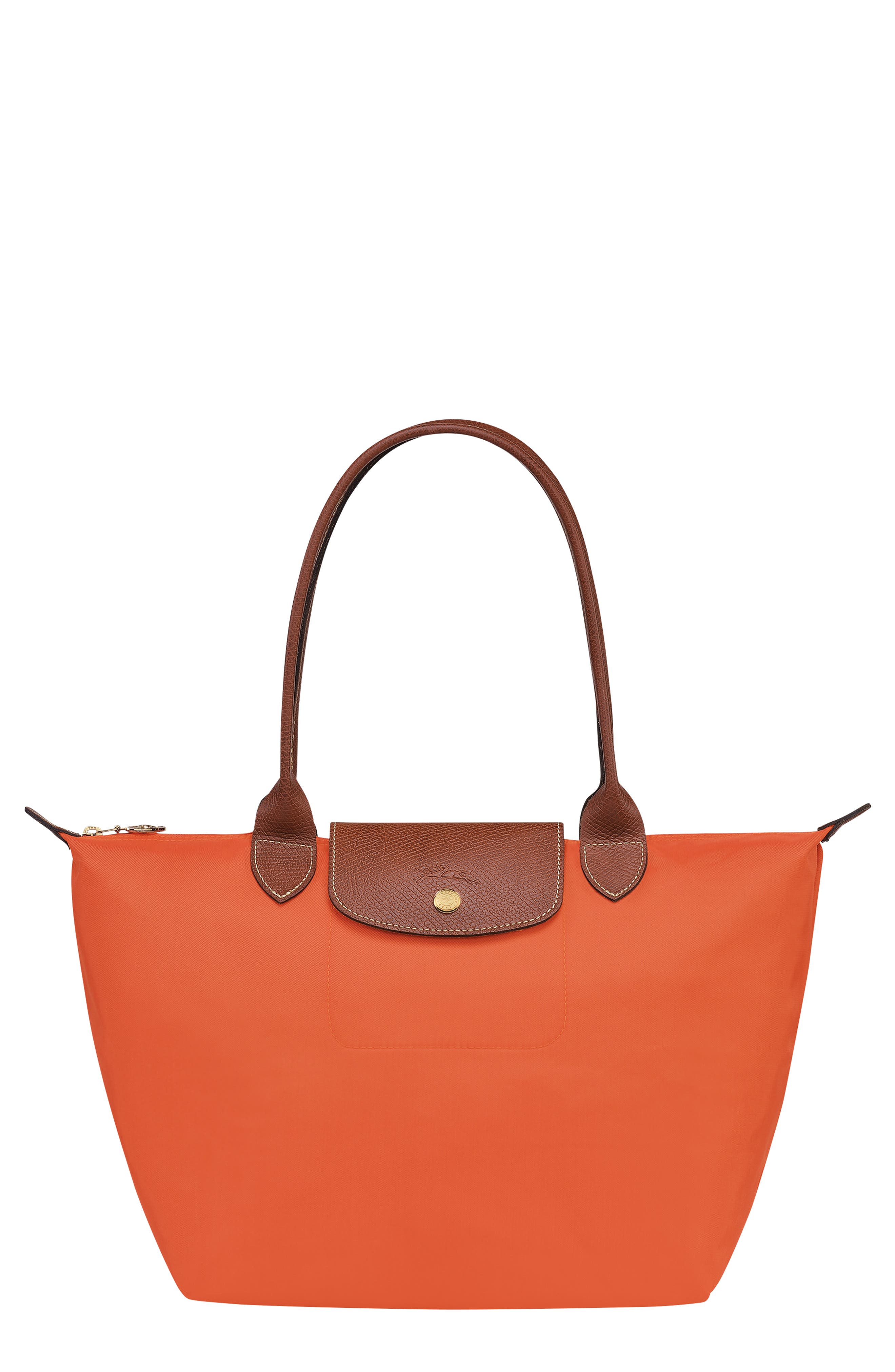 Longchamp Le Pliage Xtra leather mini bag - Orange