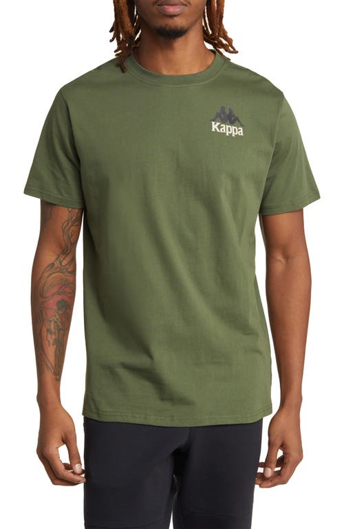 Authentic Ables Cotton Graphic T-Shirt in Green Cypress