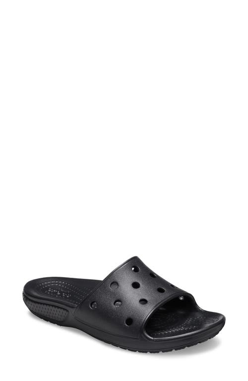 CROCS Classic Slide Sandal in Black at Nordstrom, Size 12 M