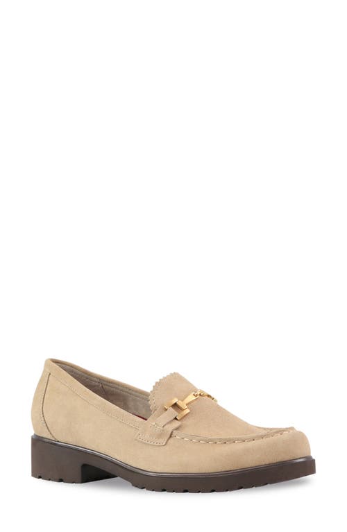 Shop Munro Colleen Bit Loafer In Sand Suede