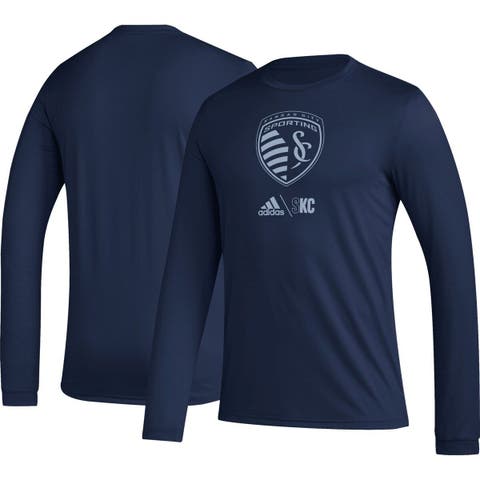 Philadelphia Union adidas 2023 Club DNA Long Sleeve AEROREADY T-Shirt - Navy