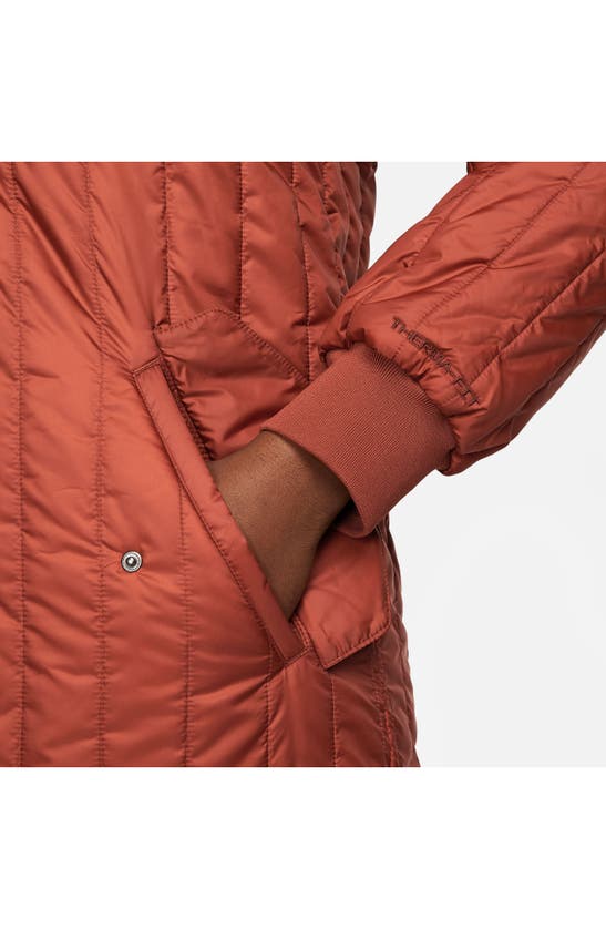 Nike Sportswear Thermafit Tech Pack Jacket In Mars Stone/ Oxen Brown/ Brown ModeSens