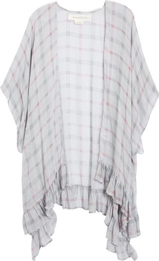 Treasure & Bond Ruffle Hem Ruana | Nordstrom