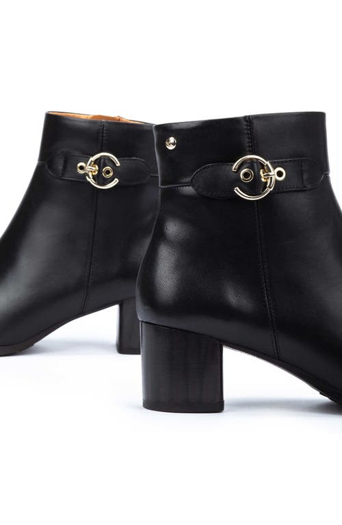 Pikolinos Calafat Buckle Bootie In Black Ii