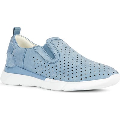 Geox Hiver Slip-On Sneaker, Blue