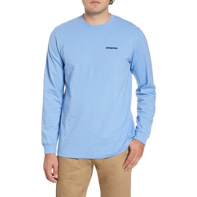 Patagonia Responsibili-Tee Long Sleeve T-Shirt, Blue