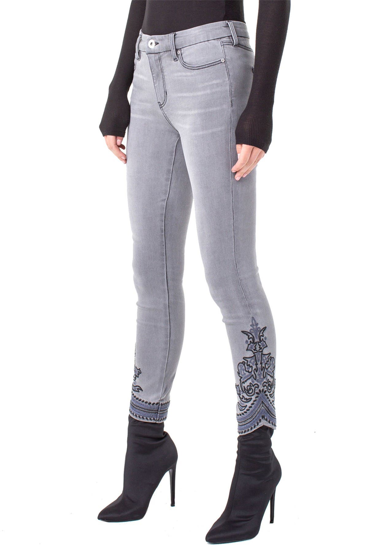 liverpool embroidered jeans