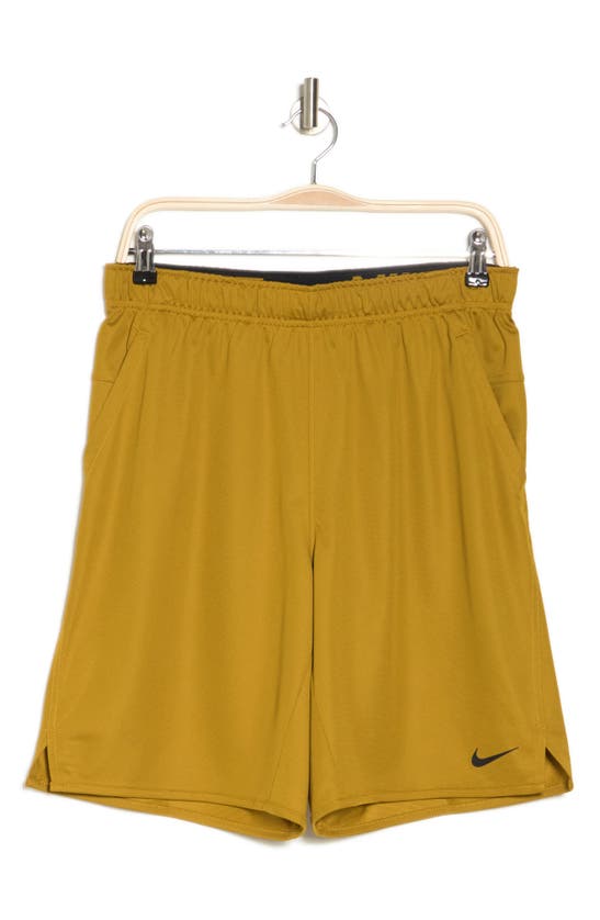 Shop Nike Dri-fit Totality Unlined Shorts In Bronzine/ Black
