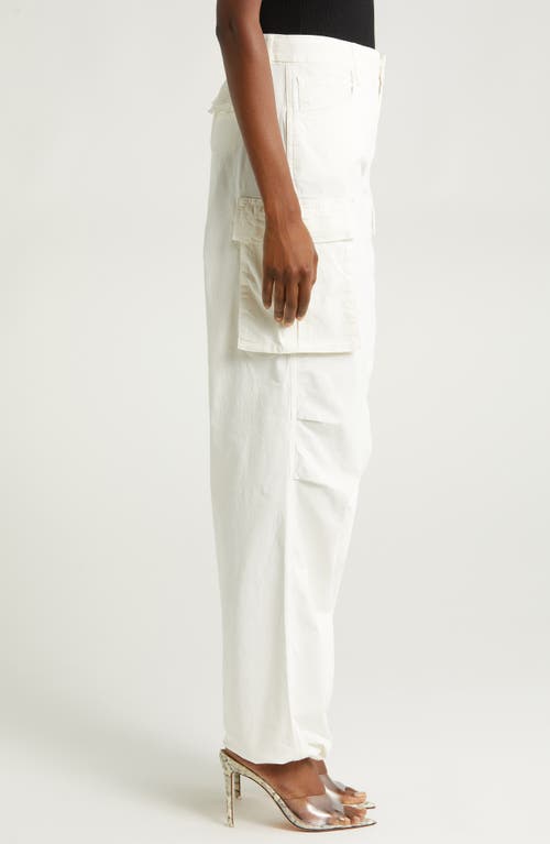 Good American Baggy Cargo Pants In Cloud White001