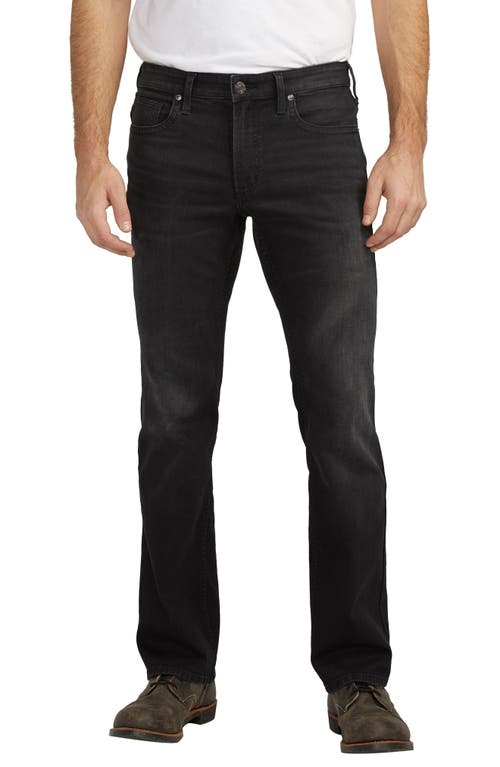 Silver Jeans Co. Jace Slim Fit Bootcut Black at Nordstrom, X